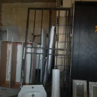 در ورودی ۱۱۰×۲۲۰آکارد حفاظ روشویی .ویترین با|مصالح و تجهیزات ساختمان|هشتگرد, فاز ۷ مهستان|دیوار