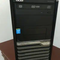مینی کیس دسکتاب Acer و مانیتور lCD HP