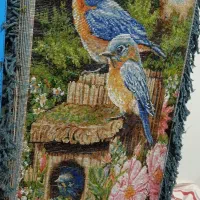 تابلو فرش پرنده|تابلو فرش|تهران, شهرک شریفی|دیوار