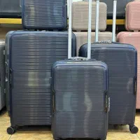 چمدان کارینا چرخ های دوبل مغزی فلز روان و سایلنت