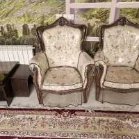 مبل ده نفره سلطنتی|مبلمان خانگی و میز عسلی|فولادشهر, مسکن مهر فولادشهر|دیوار