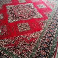 فرش ۱۲ متری لاکی ترنج دار کاملاً سالمه سالم