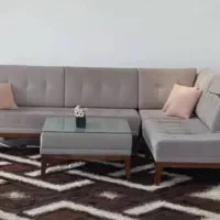 مبل ال هفت نفره در حد نو