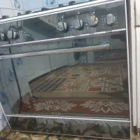 اجاق گاز پنج شعله کار کرده فندک دار