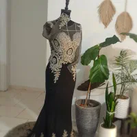 لباس مجلسی سنگ دوزی