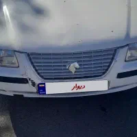 یک دستگاه سمند ef7 یک تیکه رنگ در عکس مشخص شده