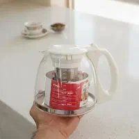 قوری چایی ساز سفید خارجی