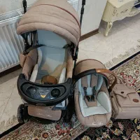 ست گالسکه و کریر و ساک نوزادی آکبند و نو