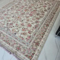 فرش گل ریزبدون پرزدهی رنگ ثابت 9و12و24متری