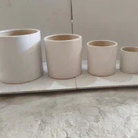 گلدان سرامیکی|گل و گیاه طبیعی|لالجین, |دیوار