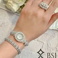 ساعت نقره جواهری لوکس/نقره حمیدی