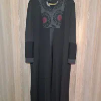 مانتو مشکی سایز بزرگ
