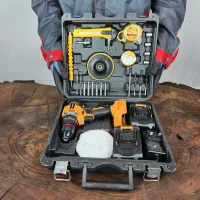 دریل شارژی براشلس صنعتی چکشی پولیش دار اینتیمکس