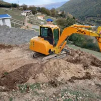 مینی بیل میکانیکی زنجیری دلتا