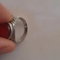 انگشتر عقیق رکاب نقره معاوضه با کفتر گرفتنی|جواهرات|قم, ولیعصر|دیوار