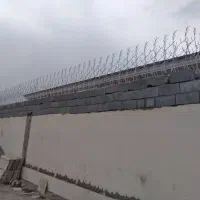نرده حفاظ محافظ دیوار شاخ گوزنی دزدگیر