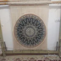 فرش گرد دستبافت|فرش|اصفهان, دنارت|دیوار