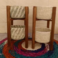 جای سیب زمینی پیاز حصیری