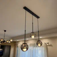 لوستر مولکولی|لوستر و چراغ آویز|گرگان, |دیوار