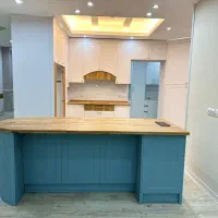 کابینت آشپزخانه+جزیره استفاده‌نشده