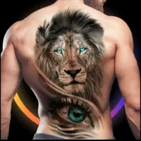 انجام و آموزش تتو بدن بصورت ح فه ای در همه سبک