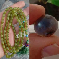 انگشتر و نگین مصور چهره موکل دار تسبیح شاه مقصود