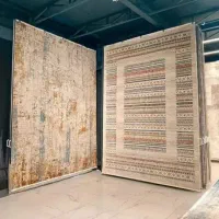 فرش باطرح خشتی و گل و بوته مخصوص خاص پسندان|فرش|سوسنگرد, |دیوار