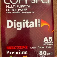 یک بسته برگه  A5 کپی مکس