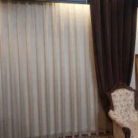 پرده حریر طرحدار و ساده|پرده، رانر، رومیزی|مشهد, تربیت (صدف)|دیوار