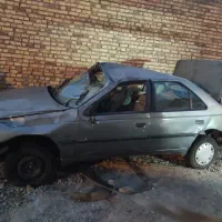 پژو 405مدل89 تصادفی شاسی سالم|خودرو سواری و وانت|خوی, |دیوار