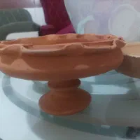 ظرف سفالی سبزه عید