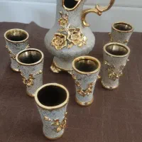 دکوری ،ساعت،گدان میناکاری