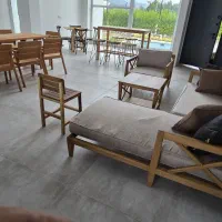 ست مبلمان ویلا  تمام چوب