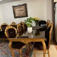 فروش مبلمان + میز نهارخوری+دکور به صورت یکجا