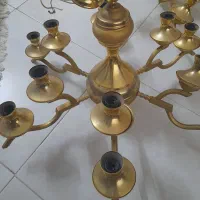 ۲ عددلوستر  ۱۲ شعله تمیز و سالم|لوستر و چراغ آویز|مشهد, جاهد شهر|دیوار