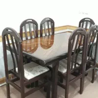 میز غذاخوری شش نفره