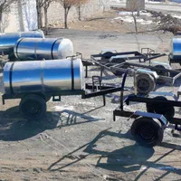 تانکر شفت 50 مخزن گالوانیزه ضخیم شاسی تانکرچرخدار|مصالح و تجهیزات ساختمان|خرمآباد, |دیوار