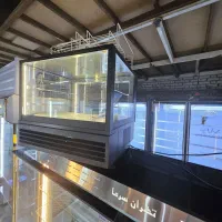 یخچال شو کیک رومیزی و چرخ دار