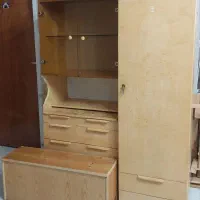 تخت و کمد و میز تحریر یک نفره