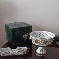 ظرف ظروف چینی کریستال گل برجسته چک آجیل گلدان حراج|حراج|تهران, نصرت|دیوار