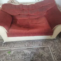 مبلمان راحتی هفت نفره|مبلمان خانگی و میز عسلی|فسا, |دیوار