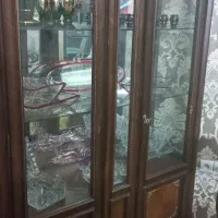 آینه کنسول و بوفه چوب در حد نو