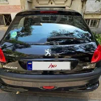 206 تیپ 5 مدل اسفند 98 مشکی کمیاب|خودرو سواری و وانت|تهران, ظفر|دیوار
