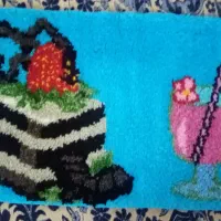 دم فرشینه دست بافت