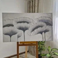 تابلو گل مرکز کریستال آماده ارسال