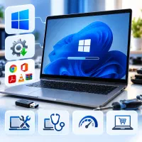 ویندوز و درایور و نرم افزار فقط هشتصد هزار تومان