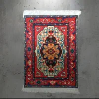تابلو فرش ماشینی طرح سنتی