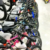 دوچرخه سایز 20 و 24 ترمز دیسکی کمک دار آلومینیوم