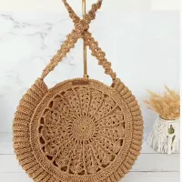 کیف رافیا دست بافت|کیف، کفش، کمربند|رشت, گلسار|دیوار