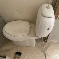 توالت فرنگی قدیمی سالم